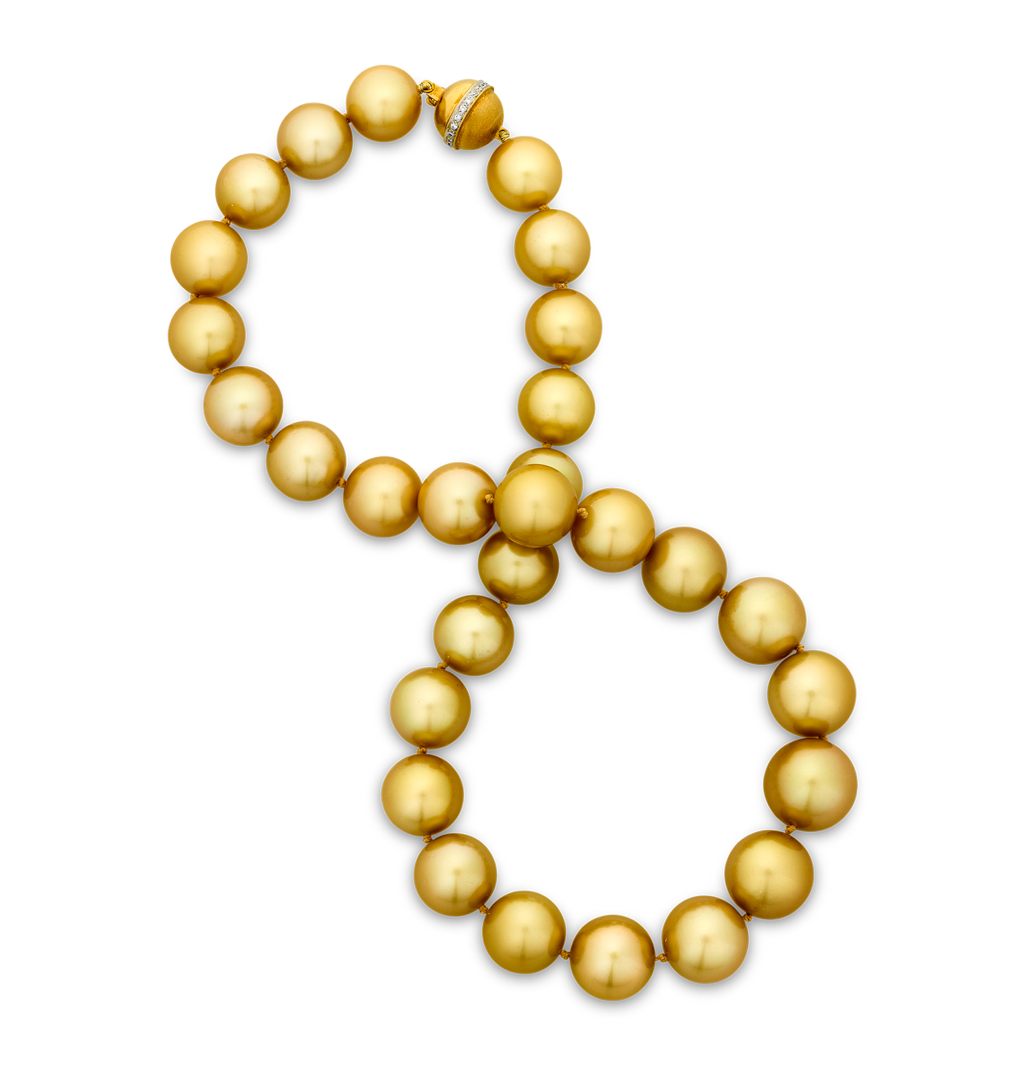 Golden South Sea Pearl Necklace