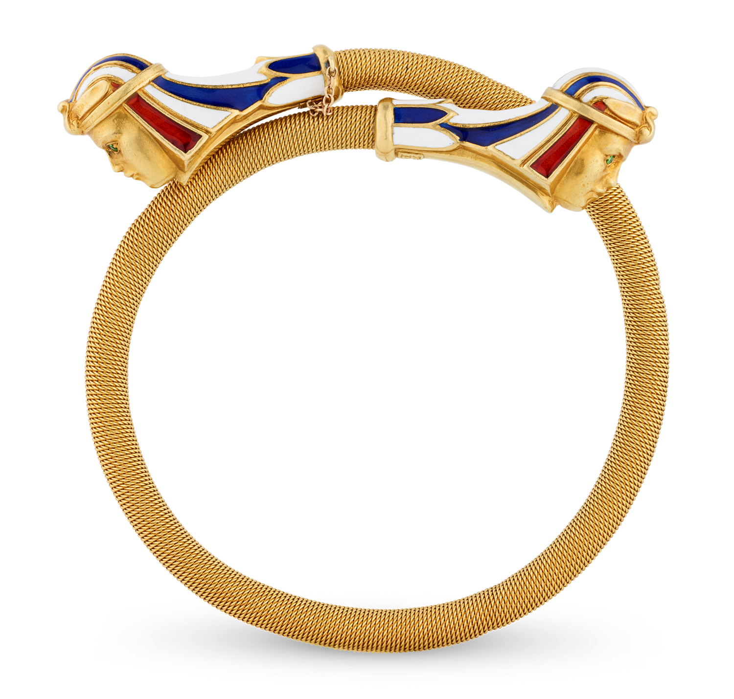 Pharaoh's Head Crossover Bracelet