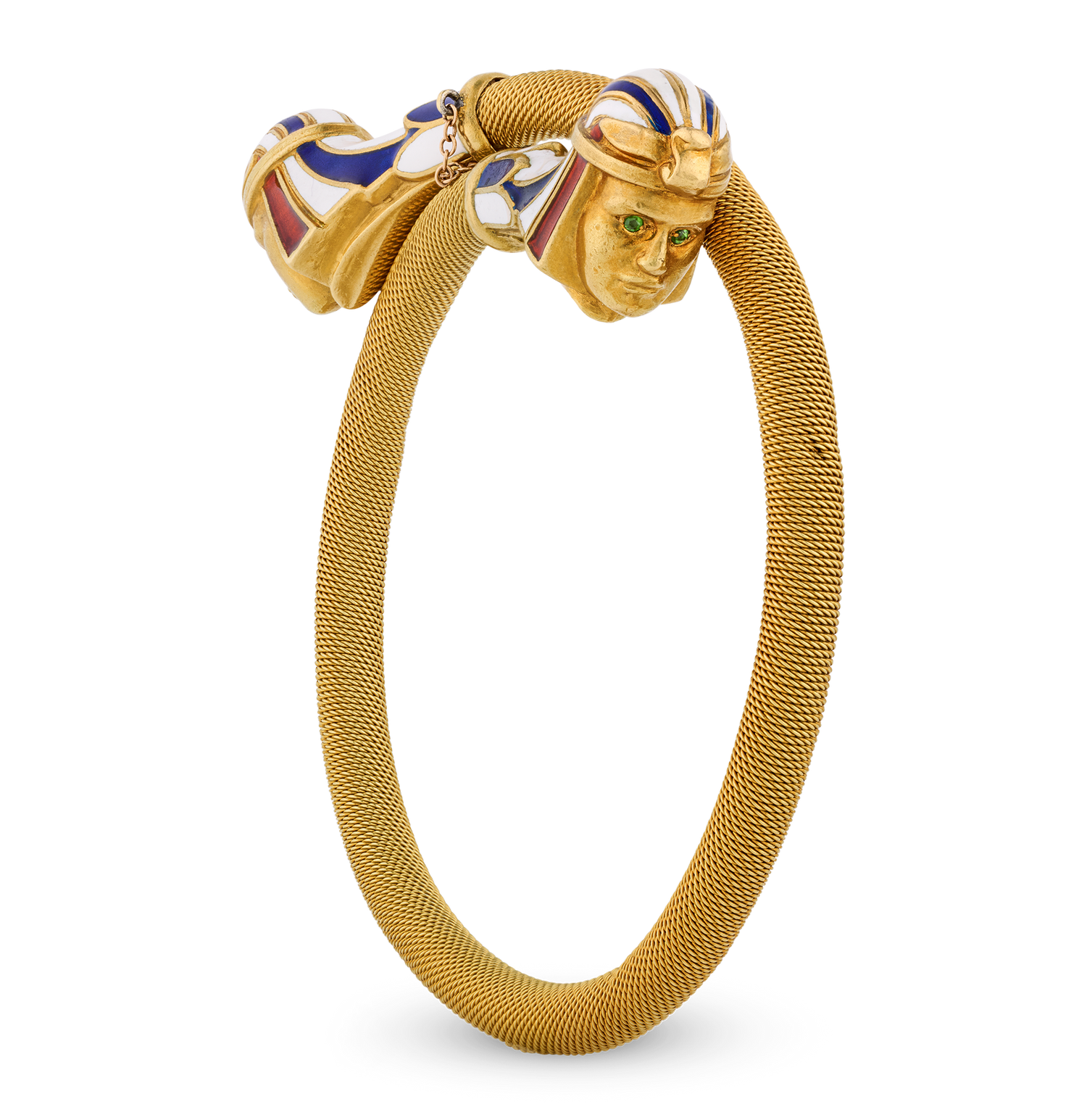 Pharaoh's Head Crossover Bracelet