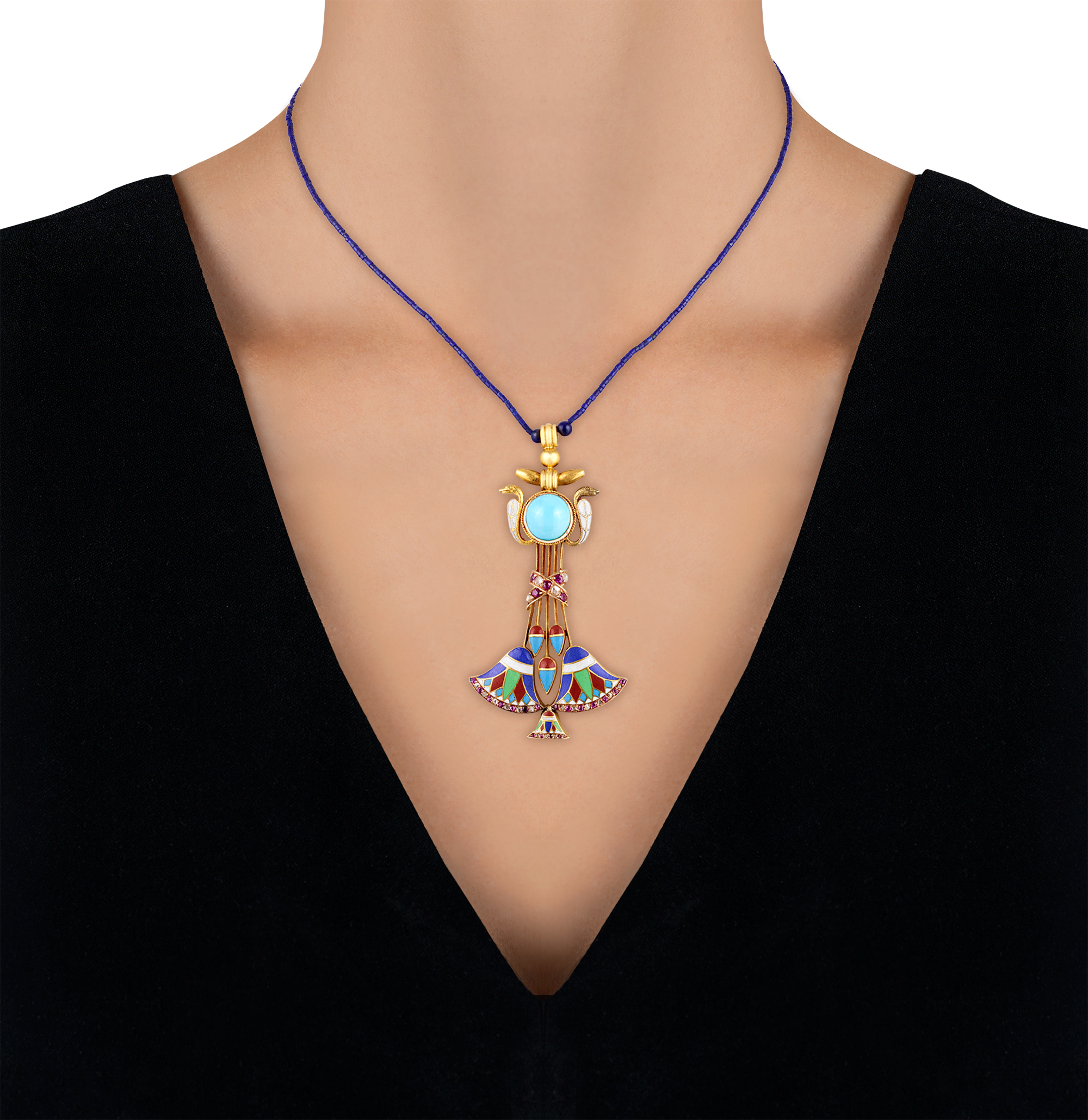 Egyptian Revival Pendant