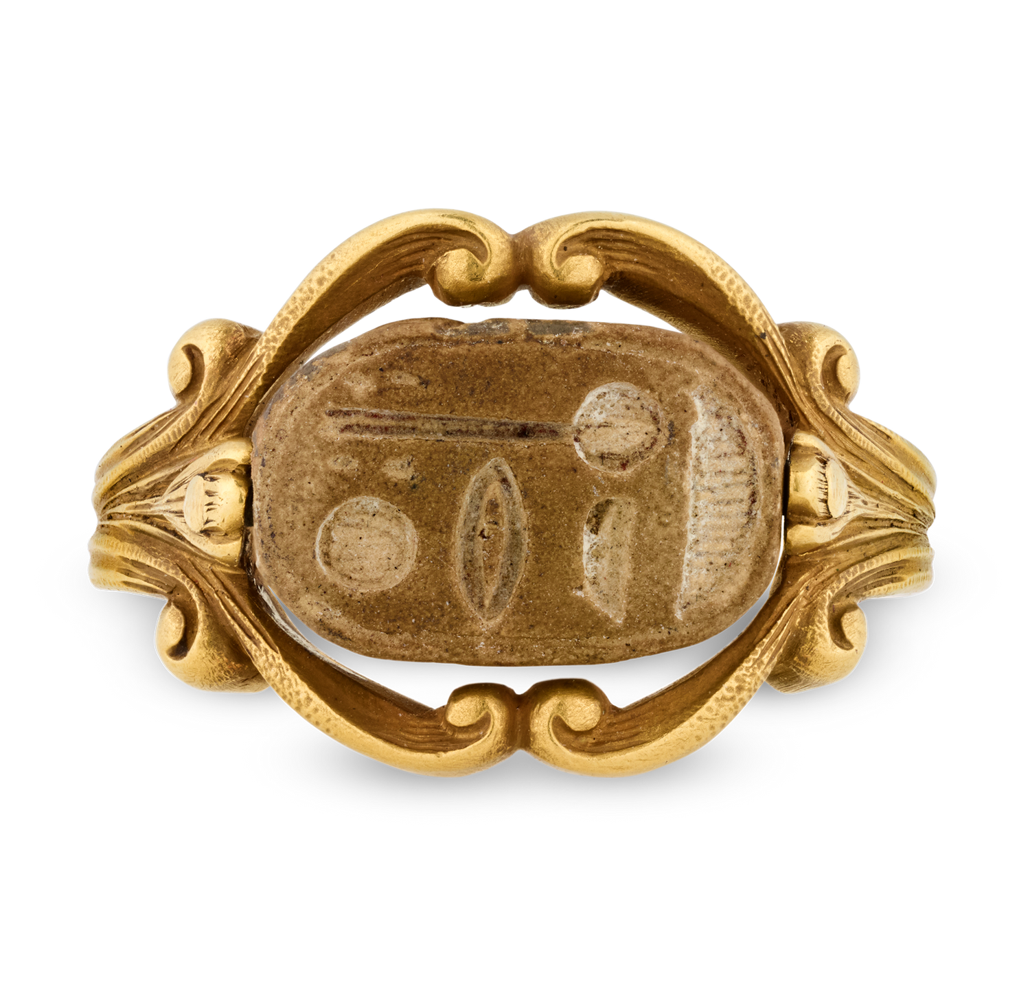 Louis Comfort Tiffany Scarab Ring