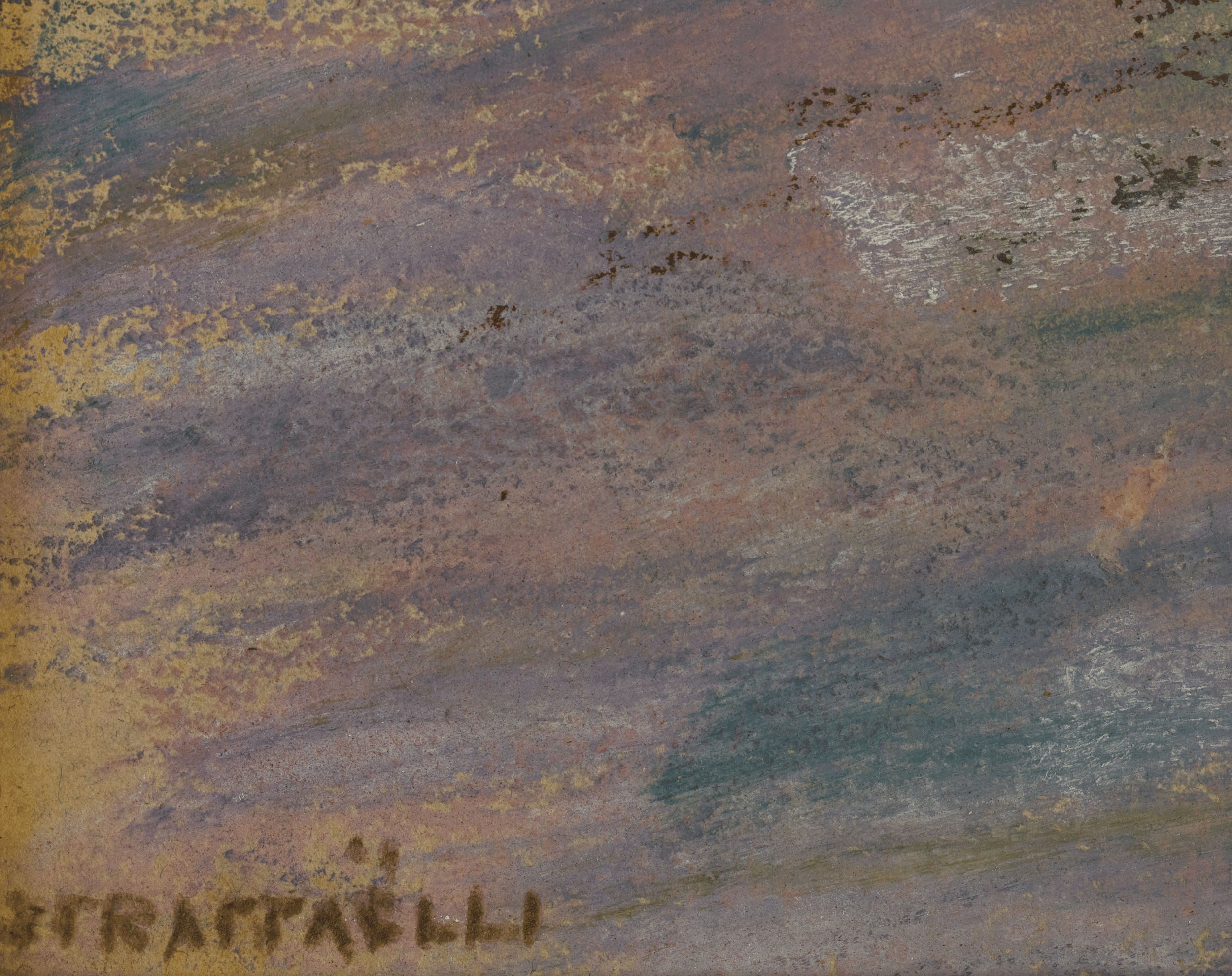 A Coastal Path by Jean-François Raffaelli
