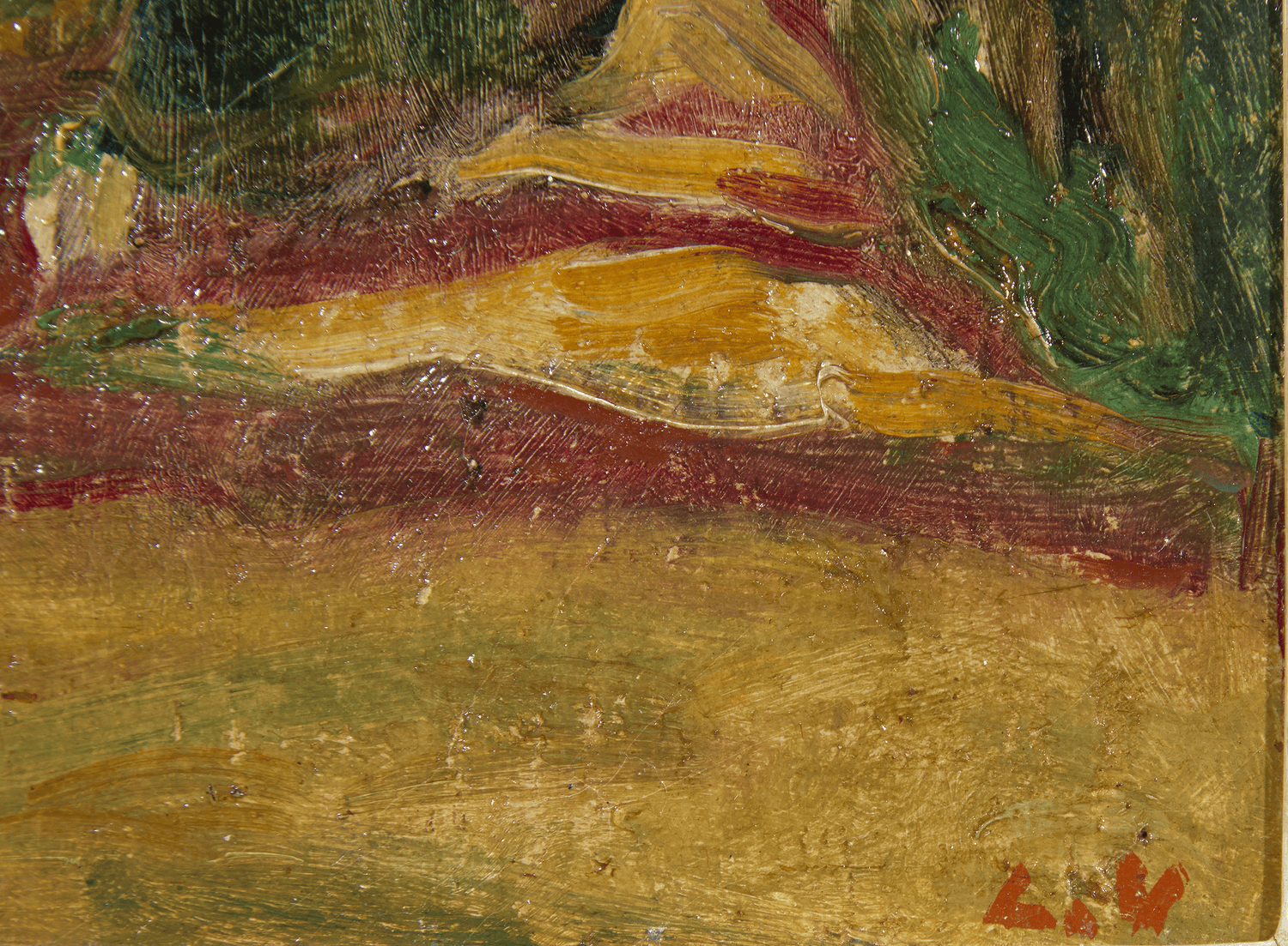 Allée d'arbres by Louis Valtat