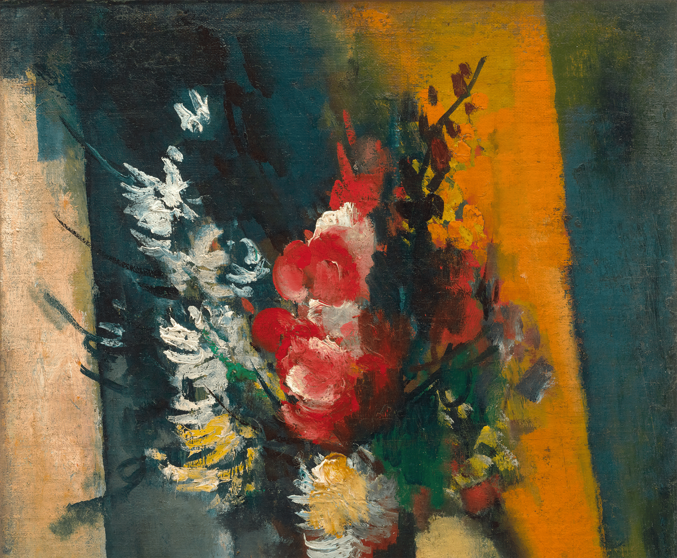 Fleurs dans un vase by Maurice de Vlaminck