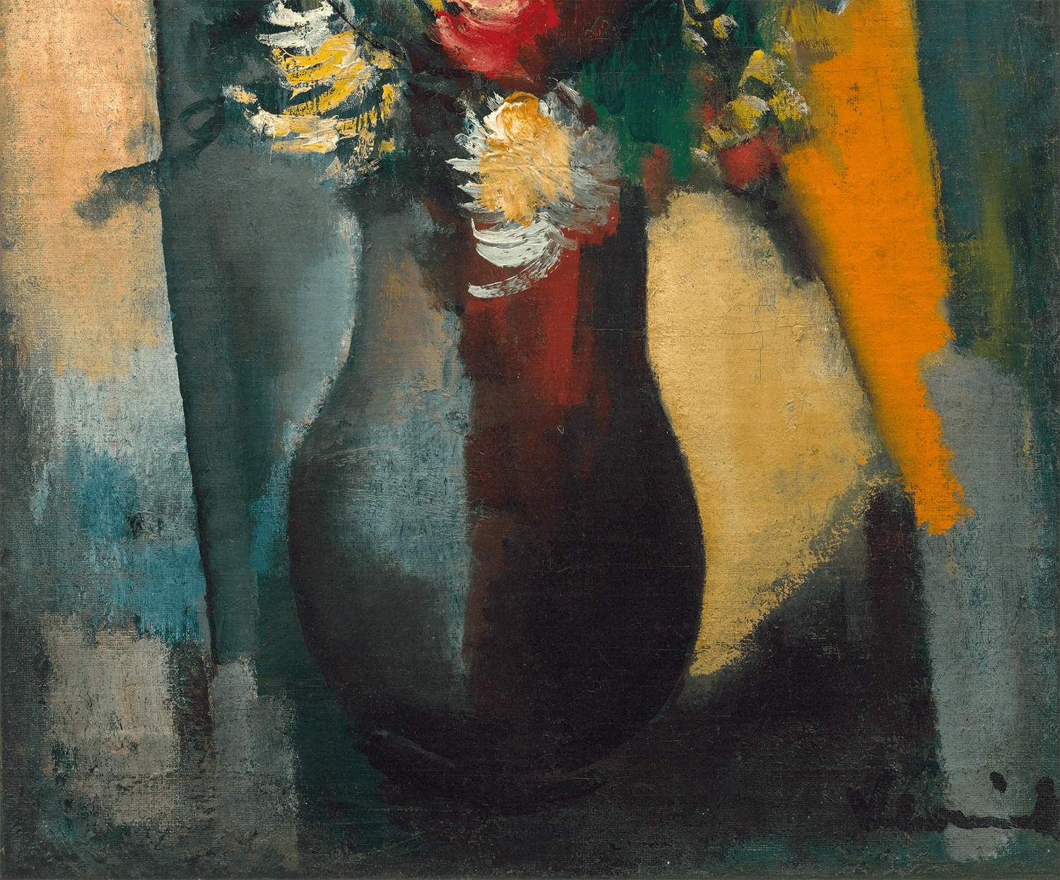 Fleurs dans un vase by Maurice de Vlaminck
