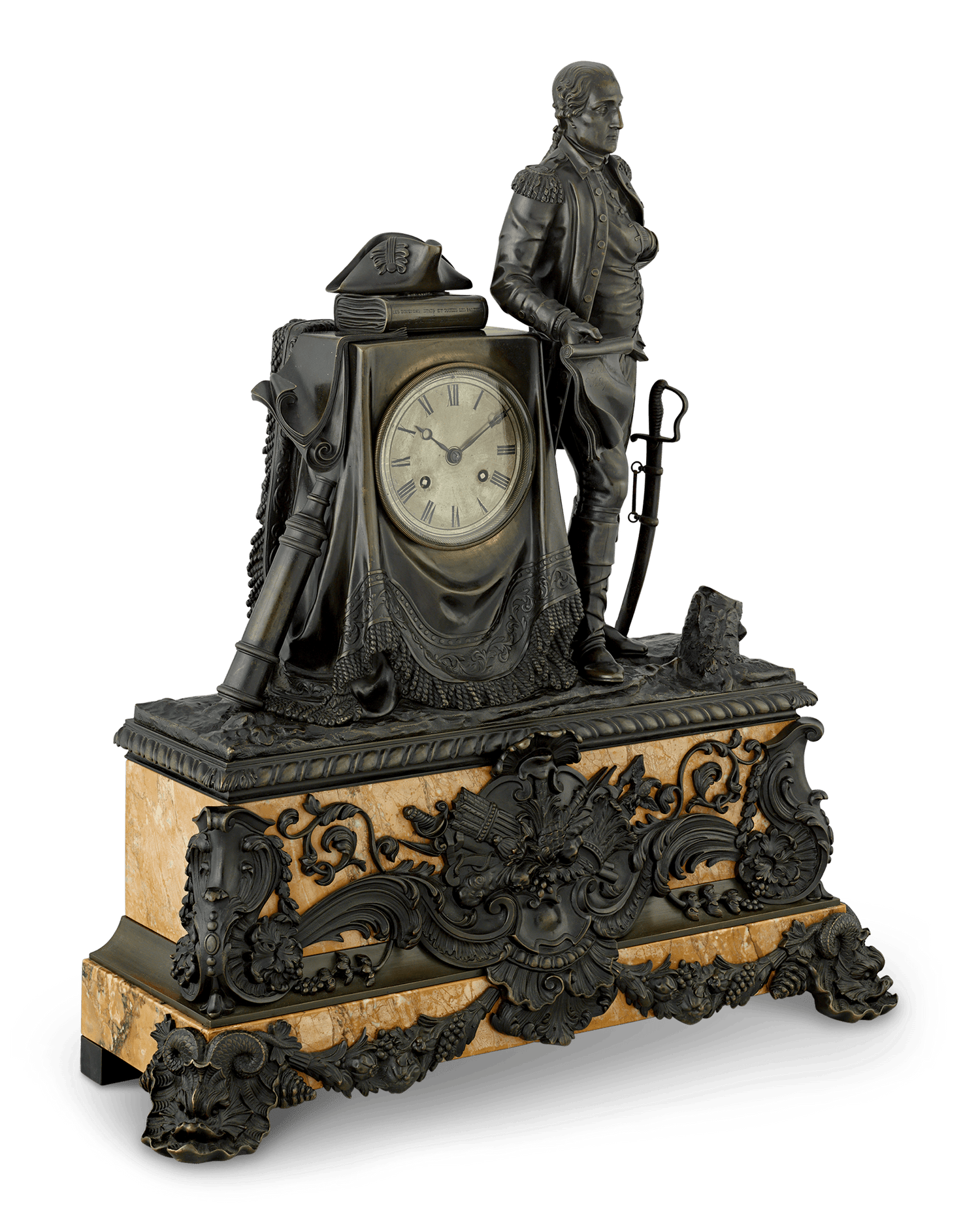 George Washington Mantel Clock
