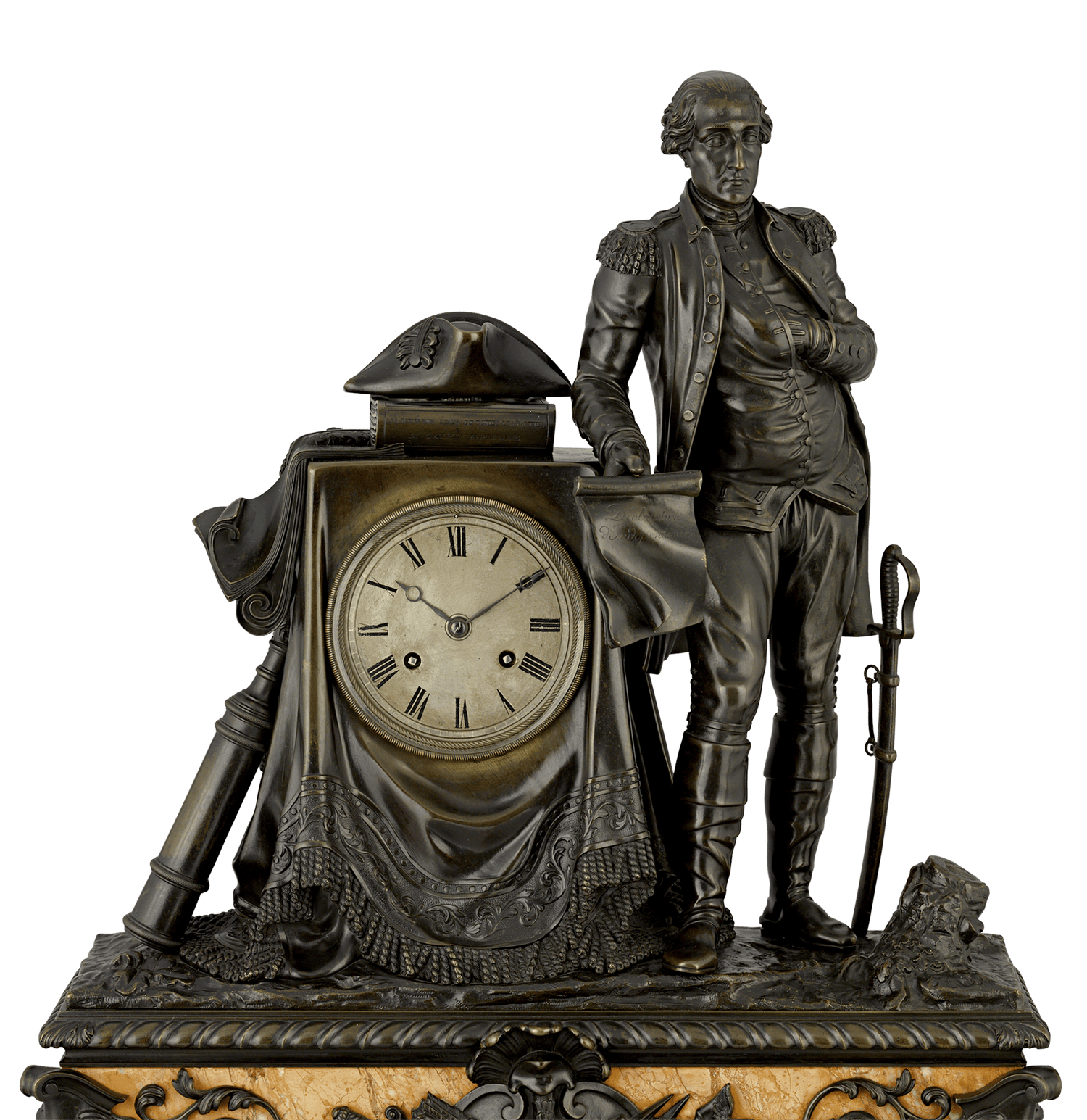 George Washington Mantel Clock