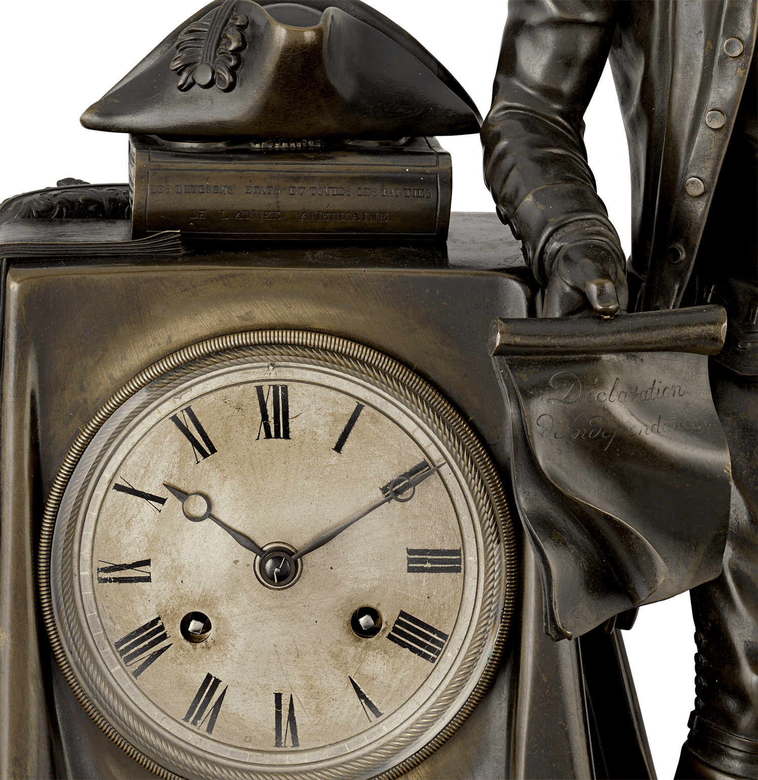 George Washington Mantel Clock