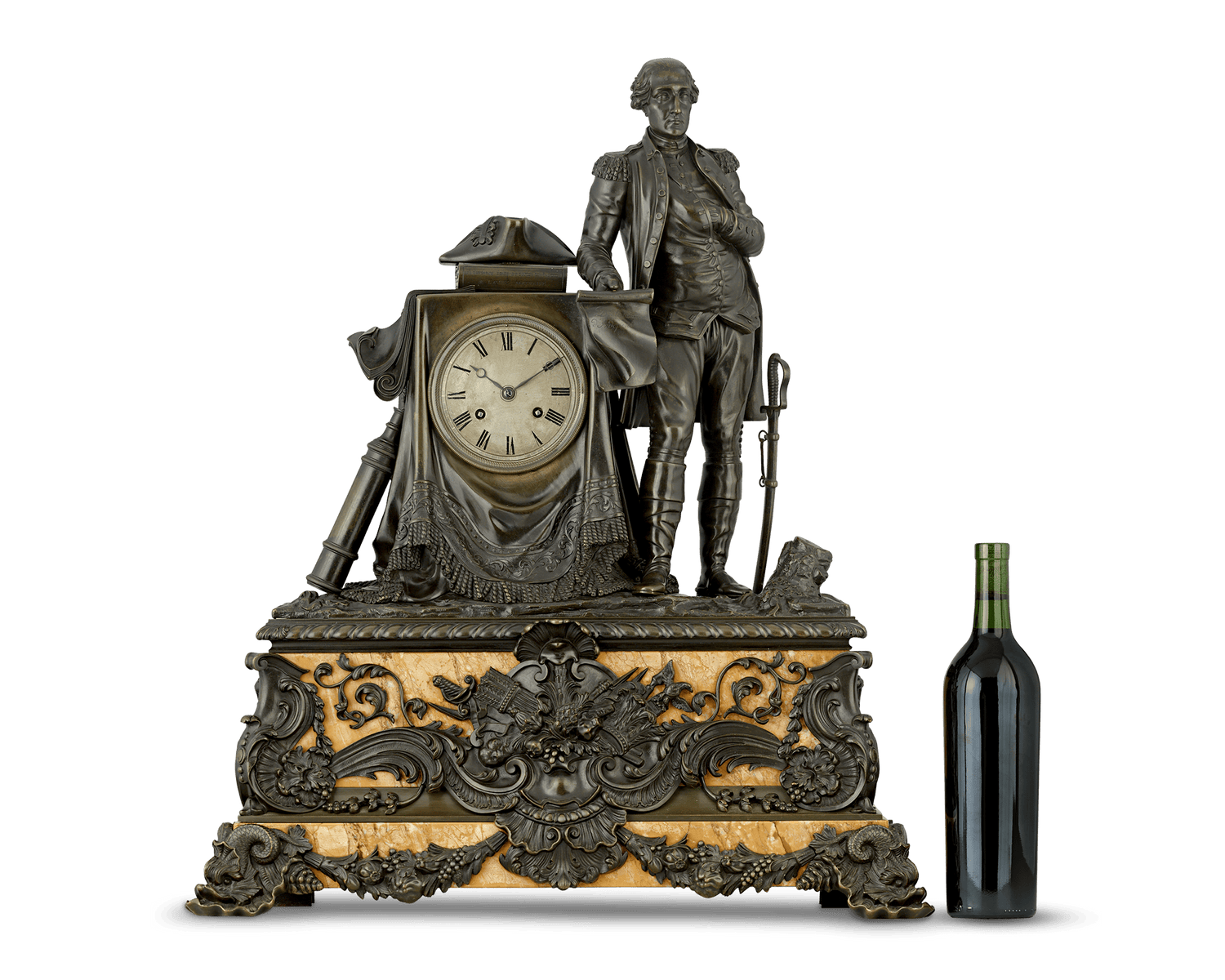 George Washington Mantel Clock