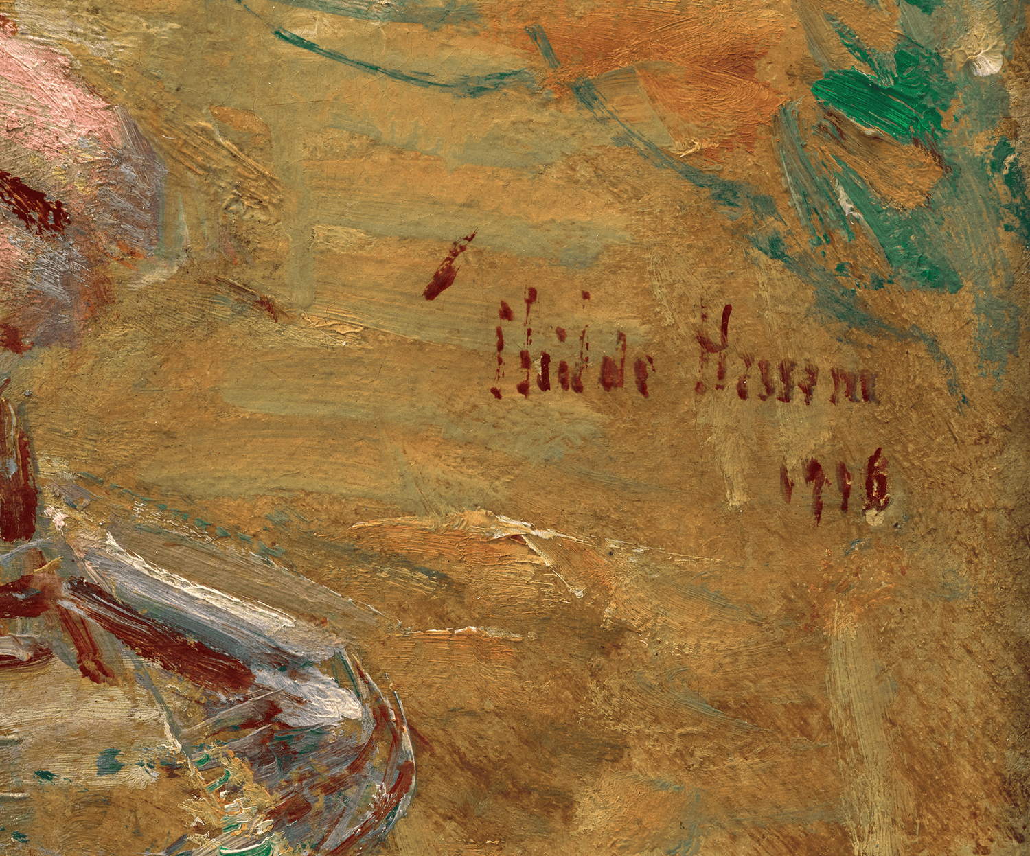 Venetian Glass (Portrait of Kitty Hughes) by Childe Hassam