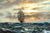 Dawn and a West Wind in the China Seas by Montague Dawson