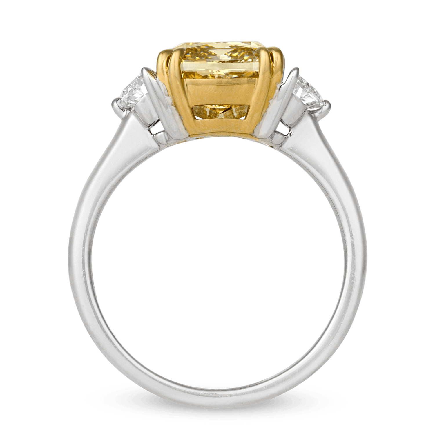 Fancy Yellow Diamond Ring, 4.01 Carats
