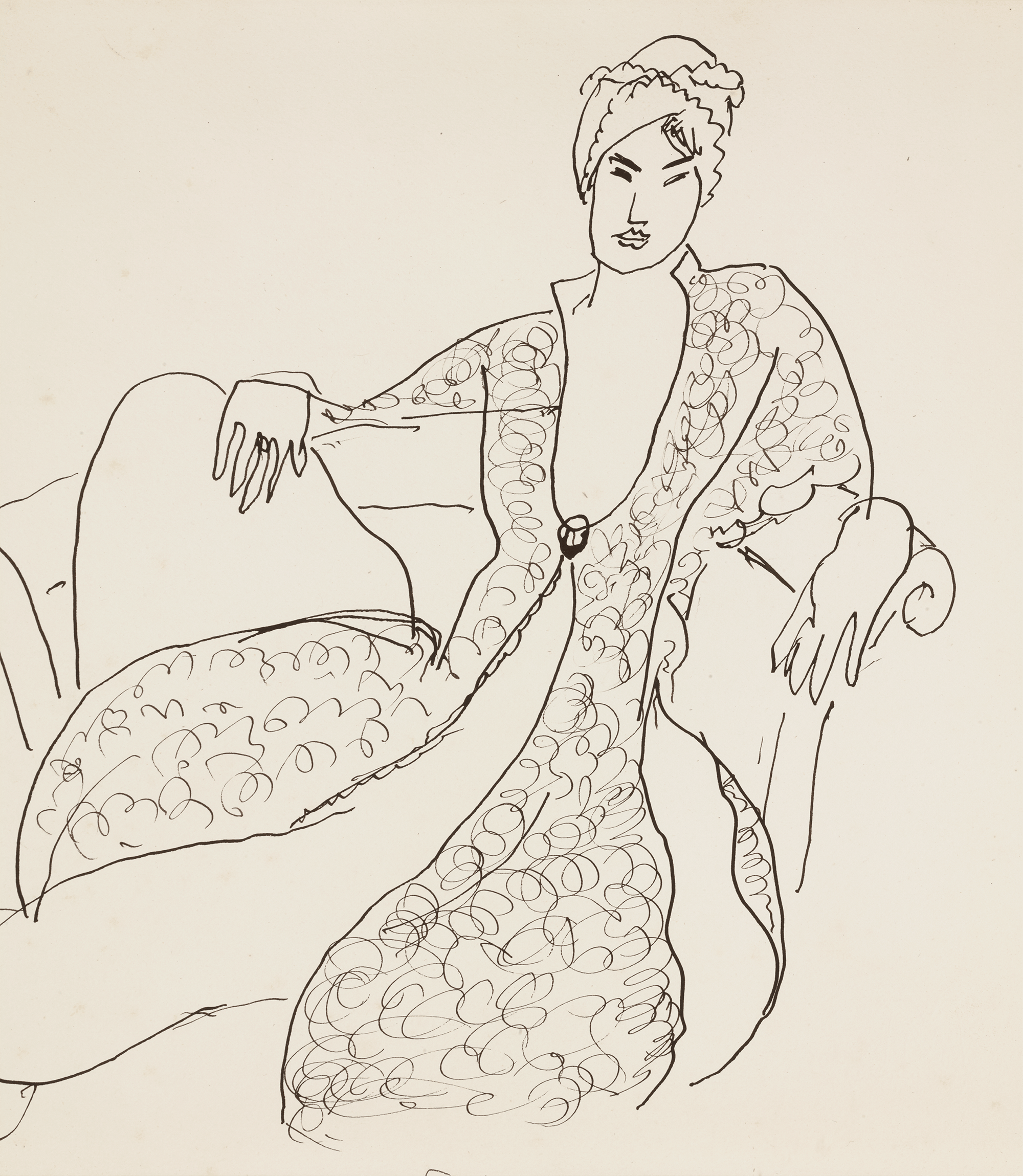 Woman in a Chair by Henri Matisse