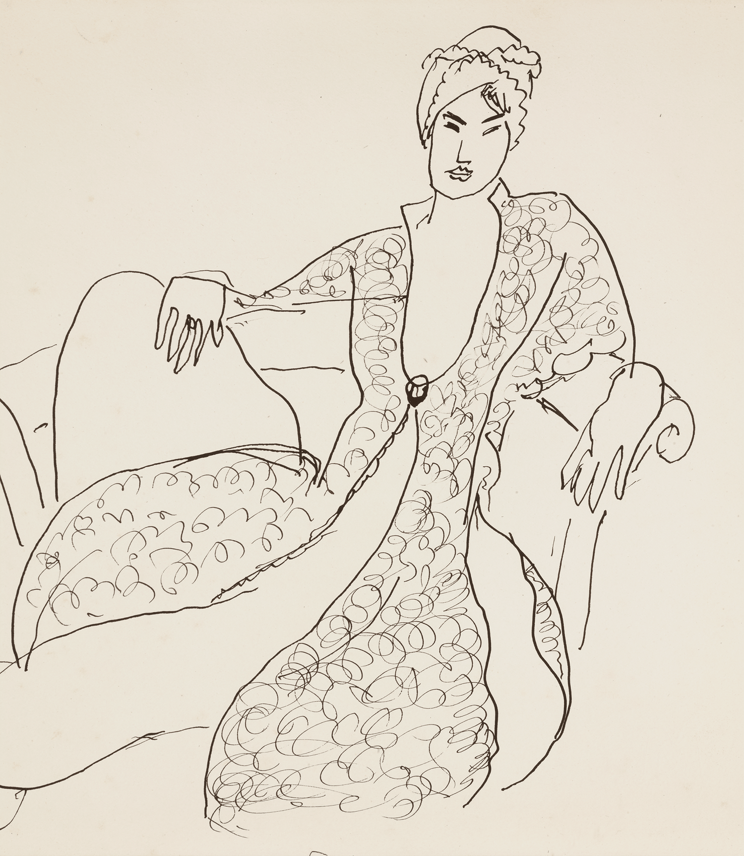 Woman in a Chair by Henri Matisse