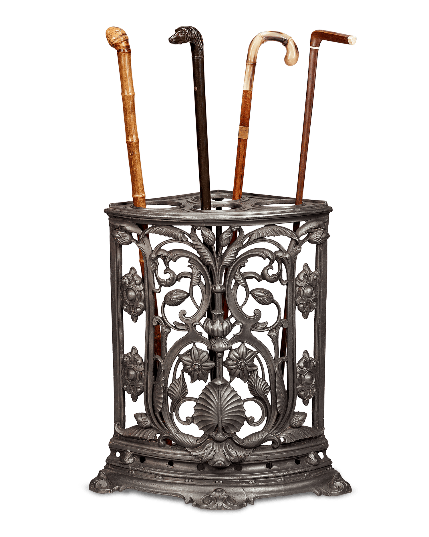 Cast Iron Cane and Umbrella Stand
