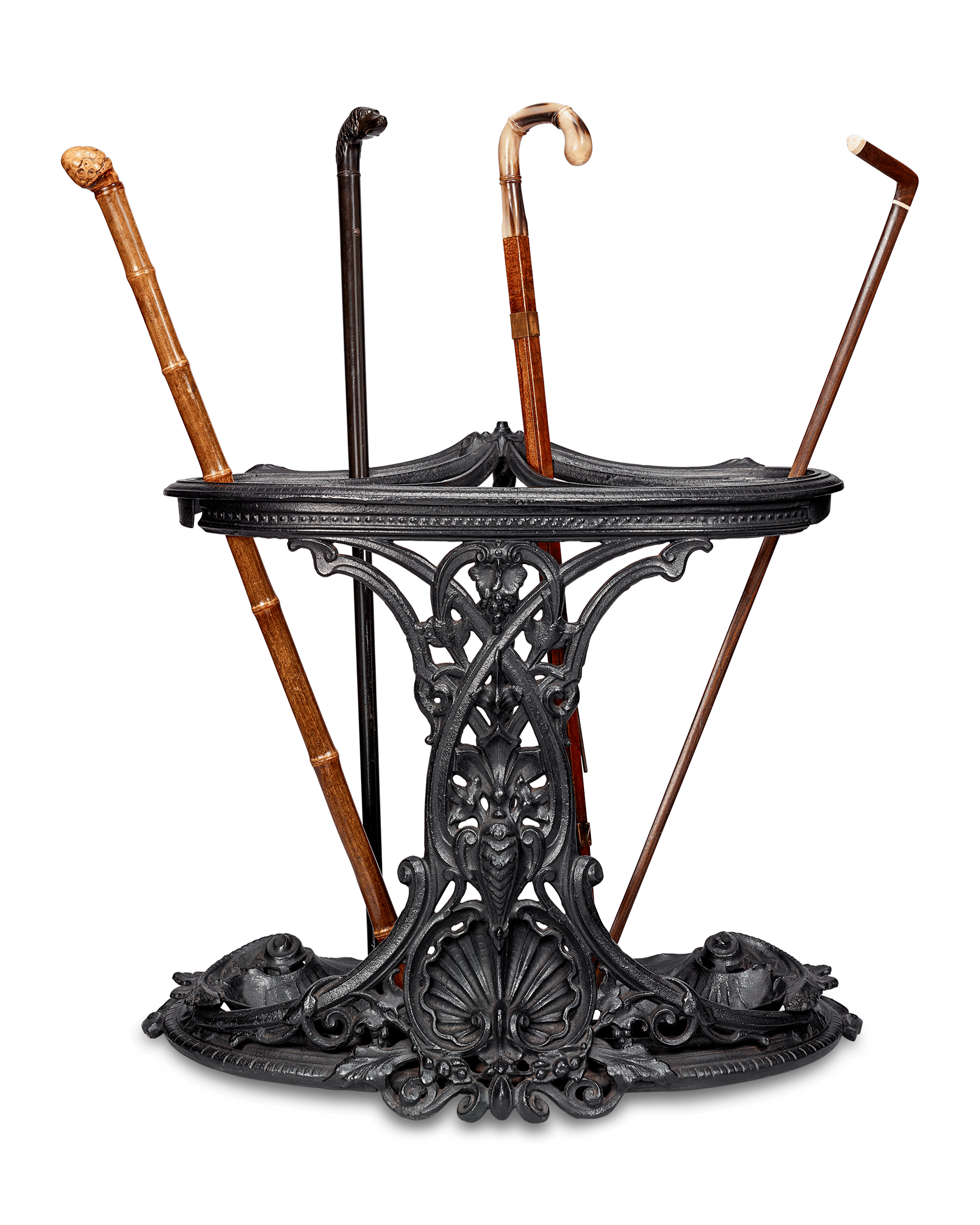 Coalbrookdale Cane and Umbrella Stand