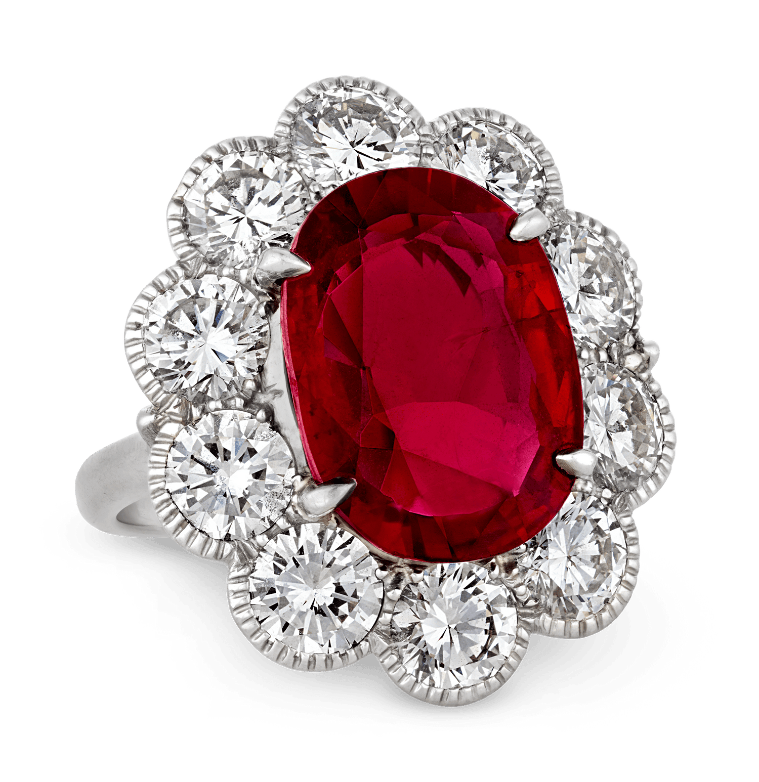 The Sultan of Brunei's Ruby Ring, 7.75 Carats