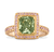 Fancy Intense Green Diamond Ring, 2.25 Carats