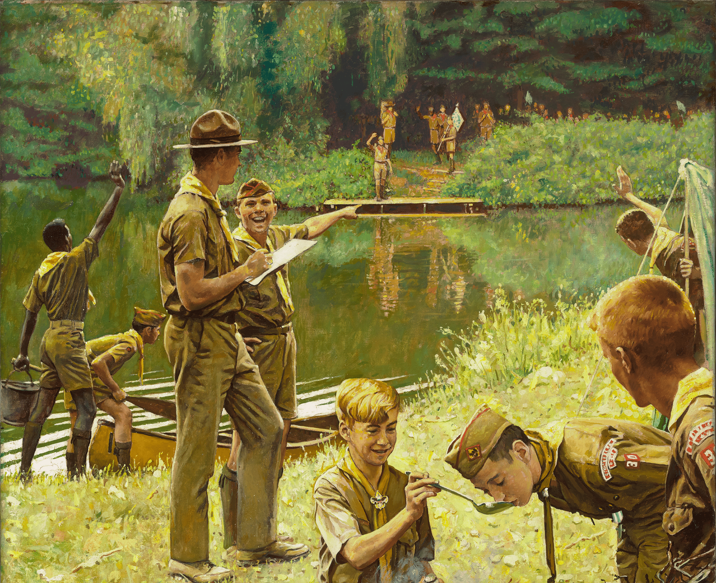 Come and Get It! by Norman Rockwell