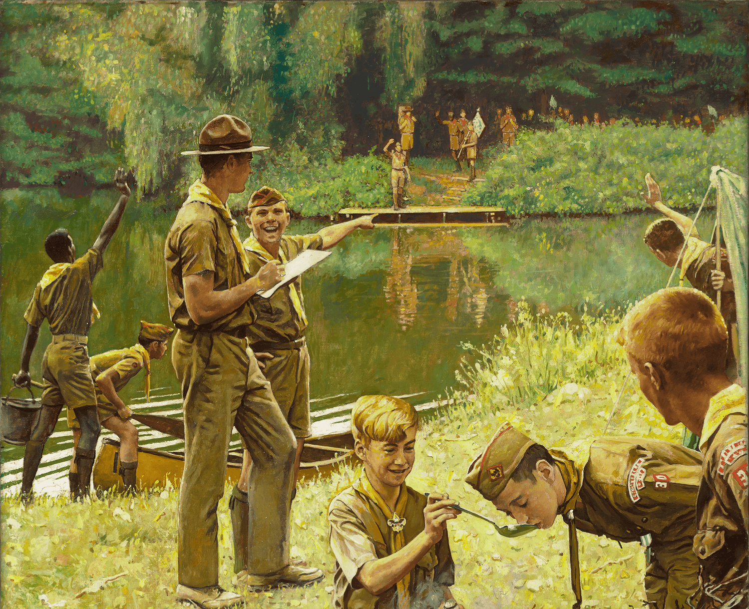 Come and Get It! by Norman Rockwell
