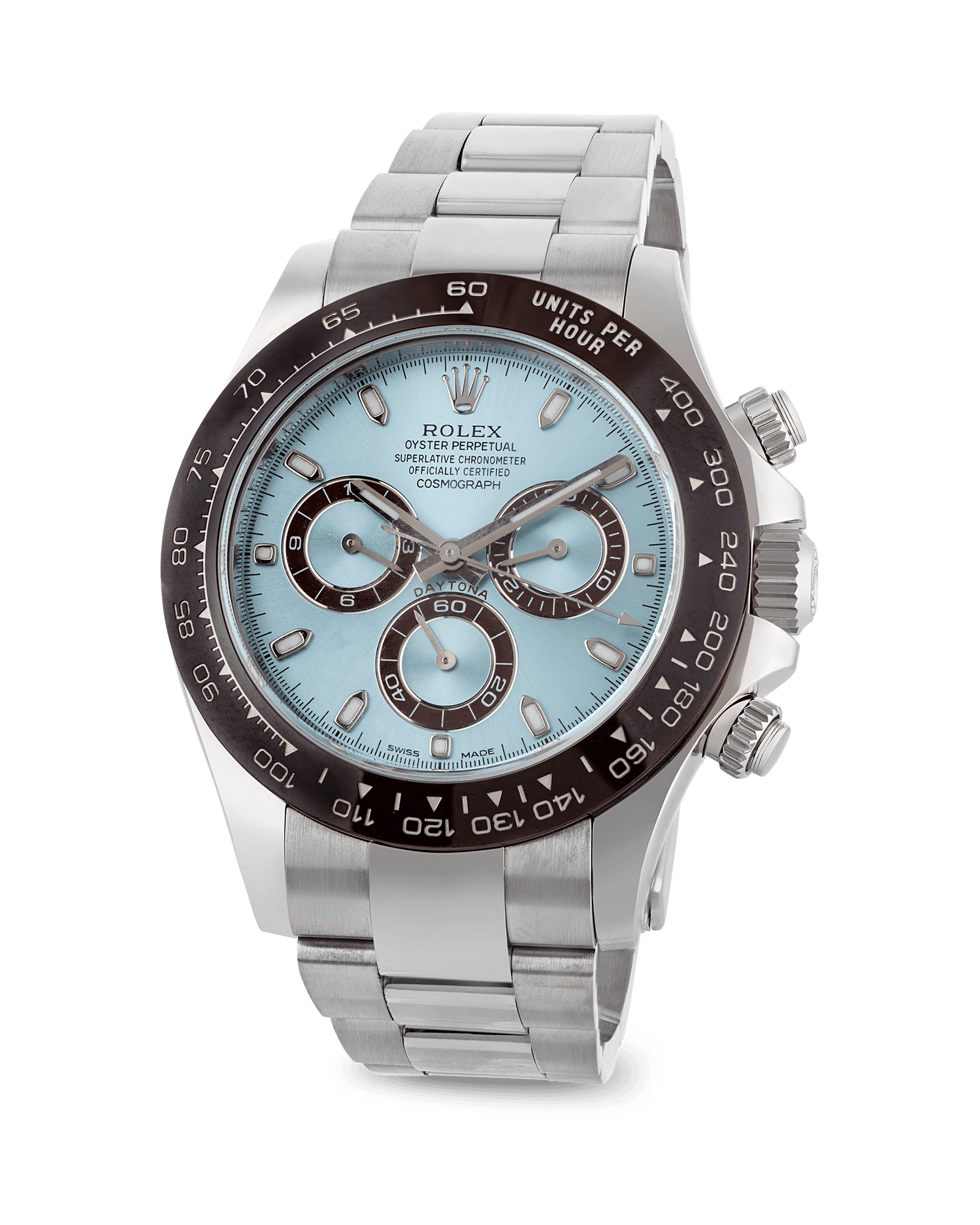Rolex Platinum Cosmograph Daytona Wristwatch
