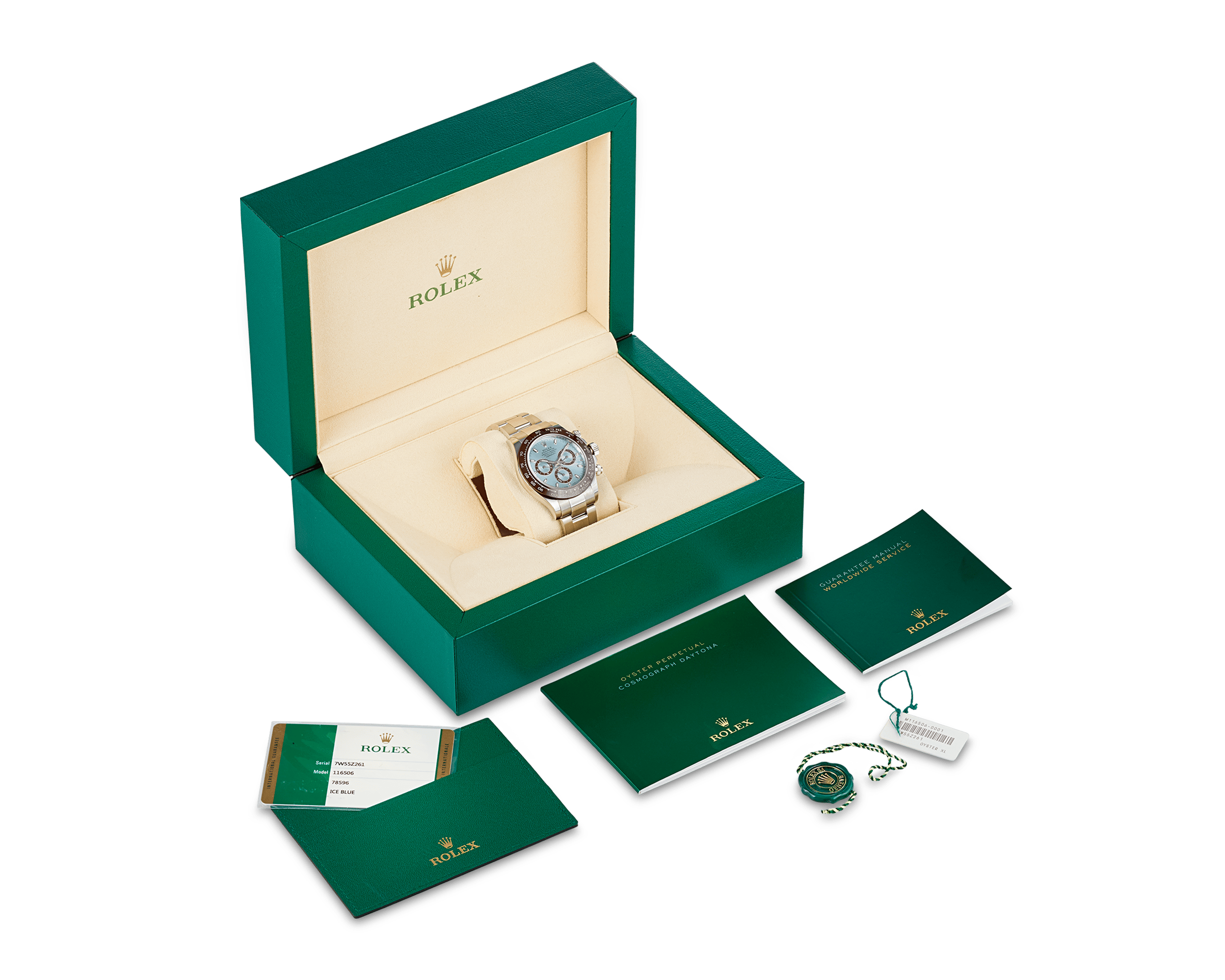 Rolex Platinum Cosmograph Daytona Wristwatch