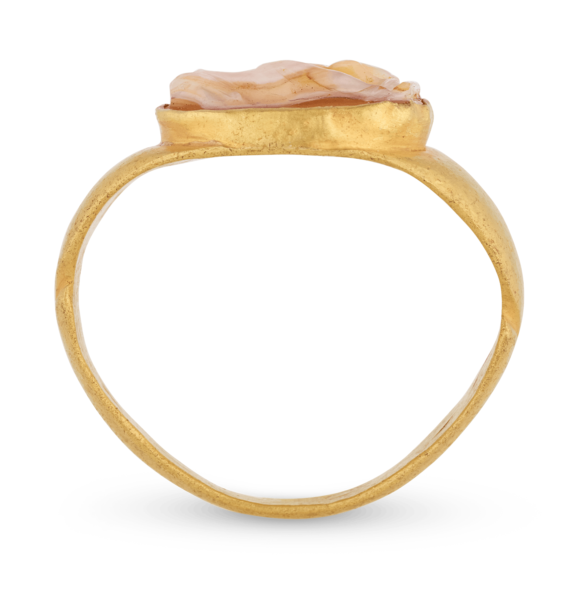 Ancient Roman Dog Cameo Ring