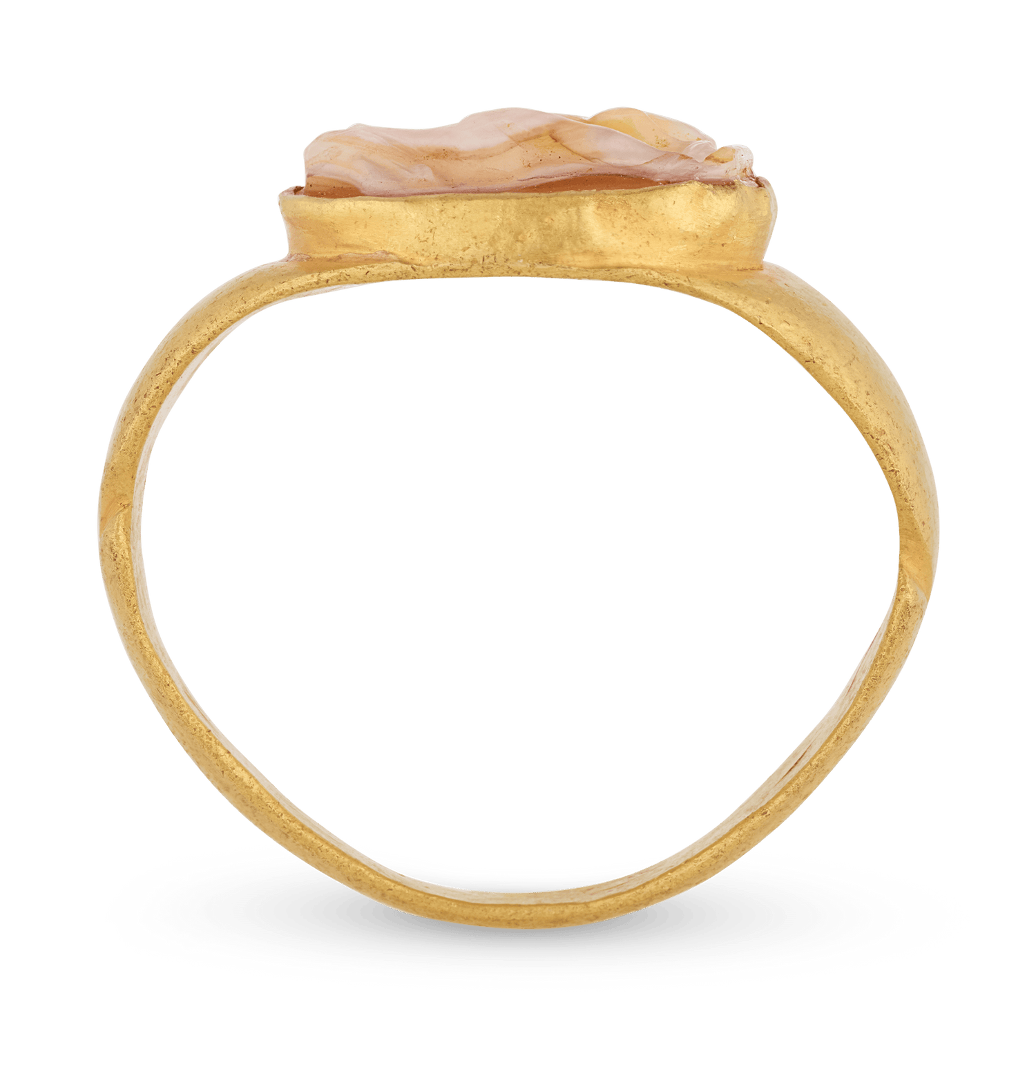 Ancient Roman Dog Cameo Ring