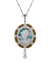 Edwardian Opal Cameo Pendant