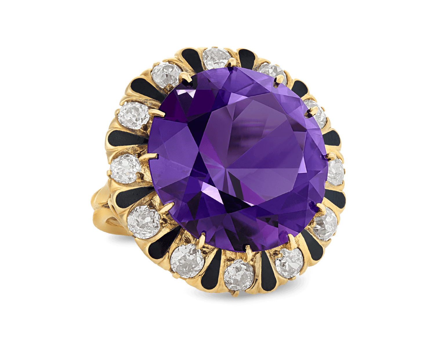 Siberian Amethyst Ring, 25.00 Carats