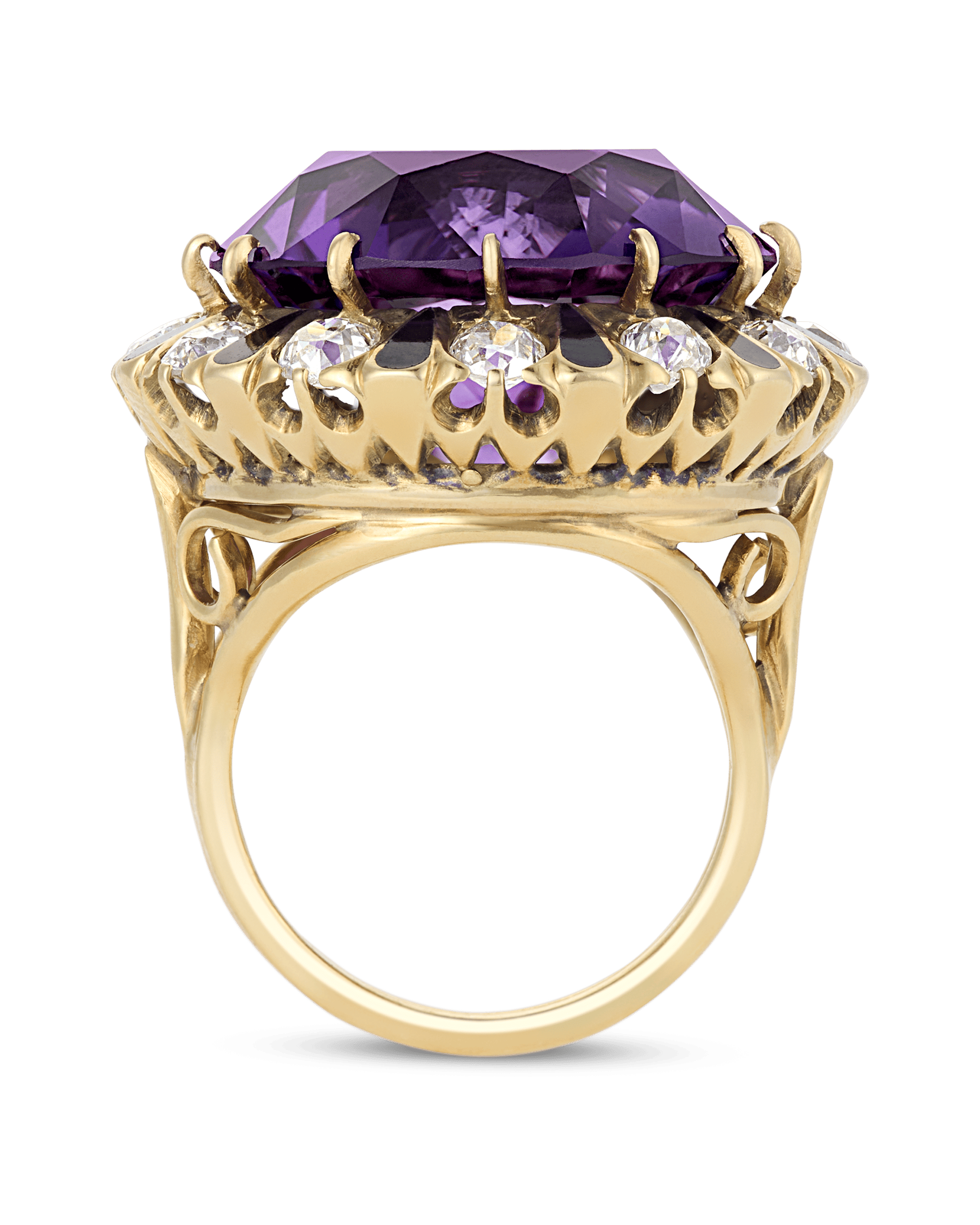 Siberian Amethyst Ring, 25.00 Carats
