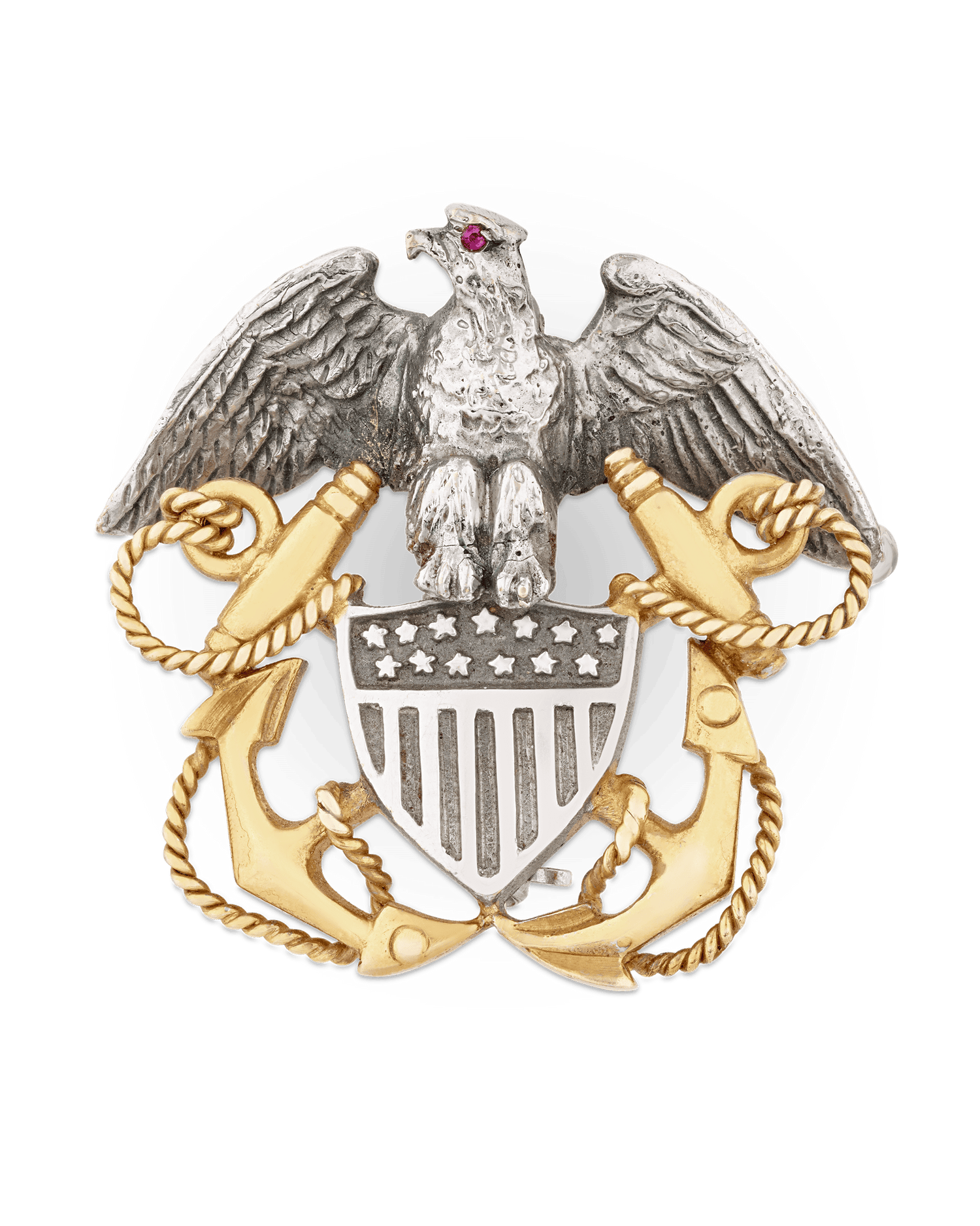 Cartier WWI Eagle Sweetheart Brooch