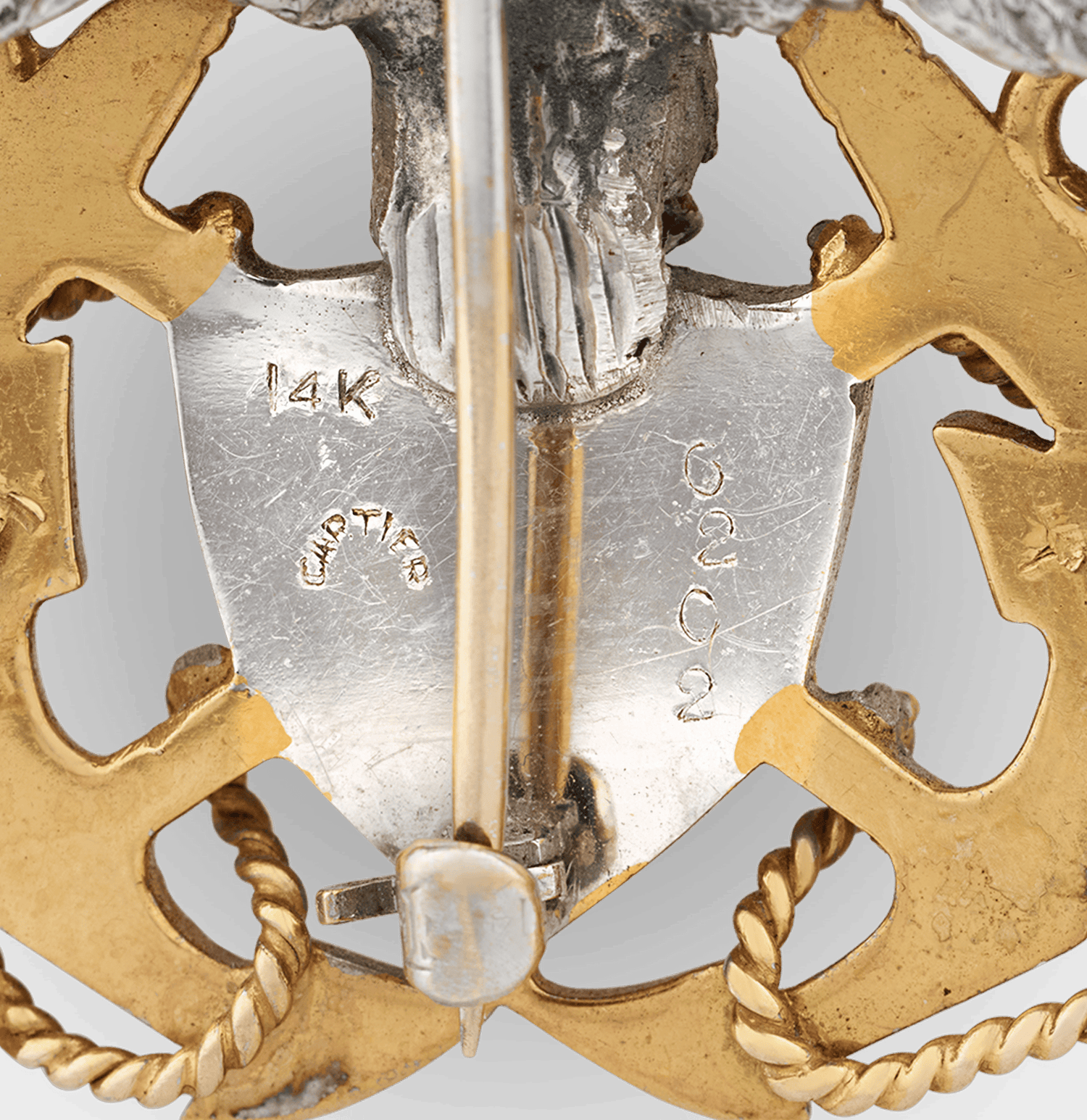 Cartier WWI Eagle Sweetheart Brooch