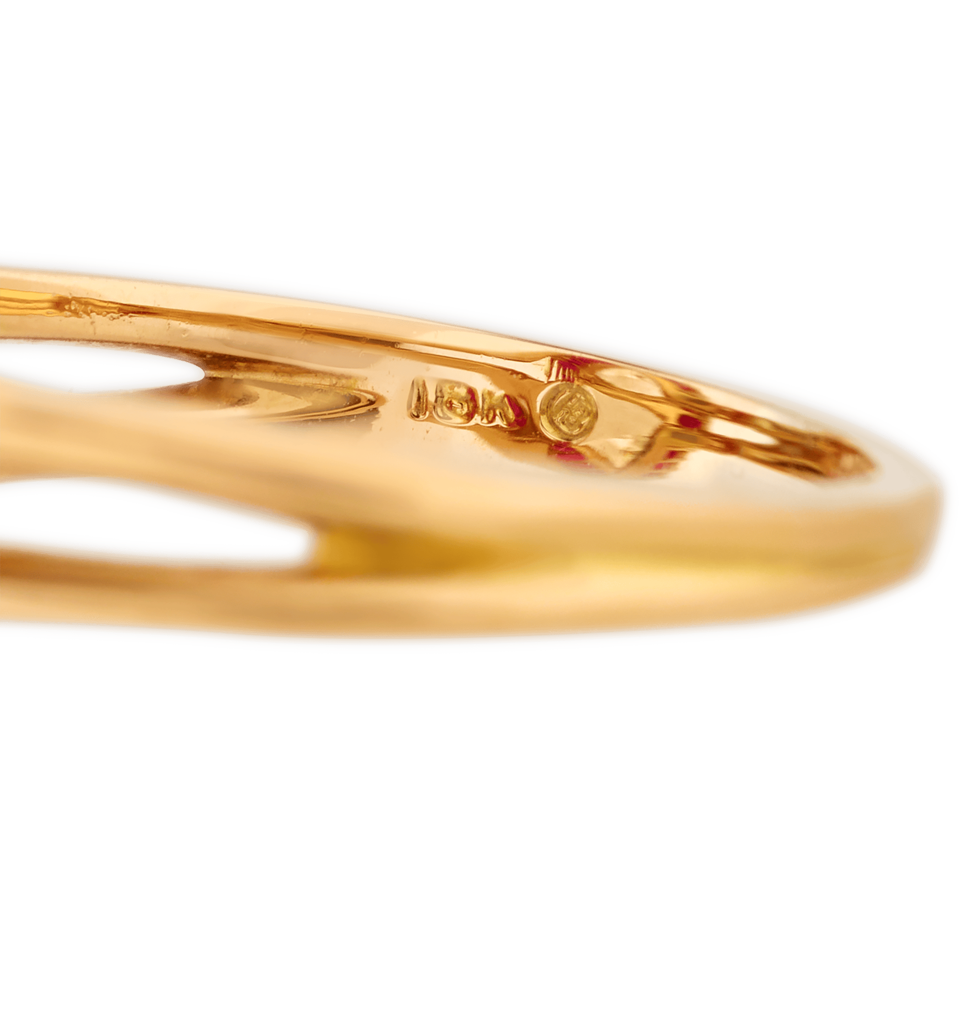 Oscar Heyman Diamond and Ruby Ring