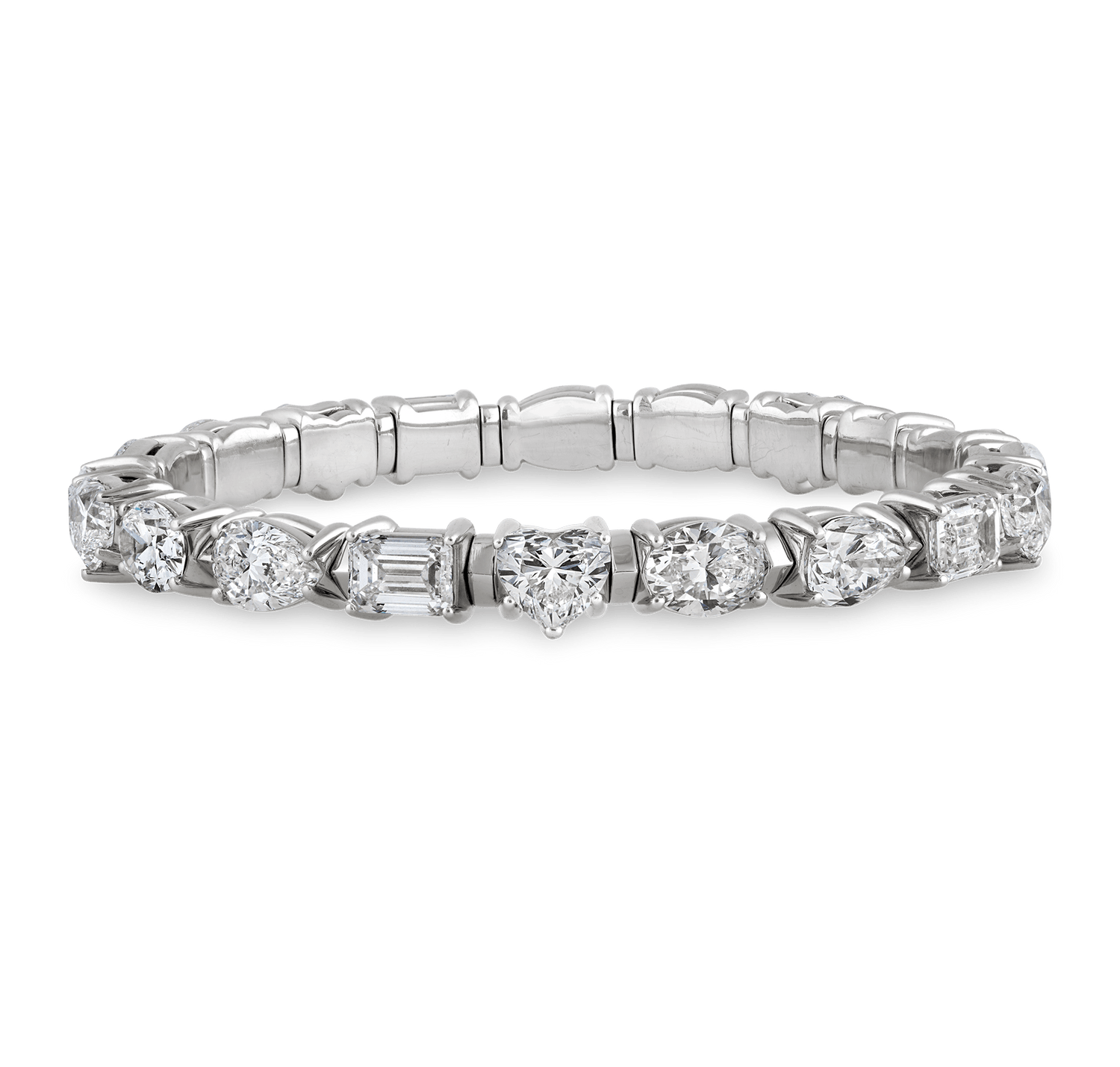 Hope Diamond Bracelet, 18.00 Carats