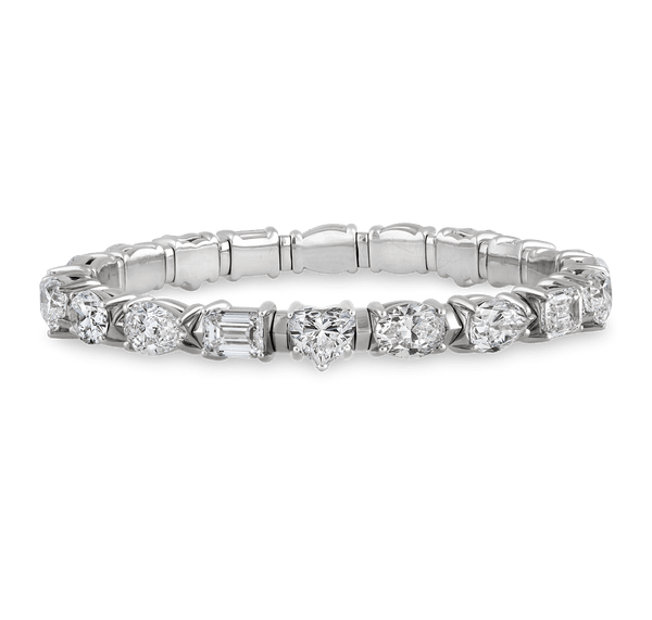 Hope Diamond Bracelet, 18.00 Carats
