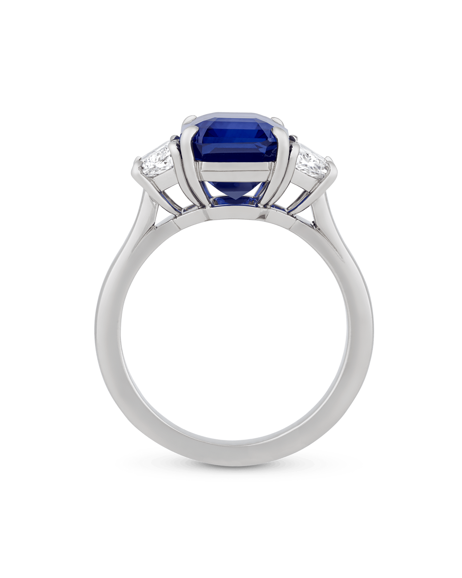 Oscar Heyman Sapphire Ring, 4.57 Carats