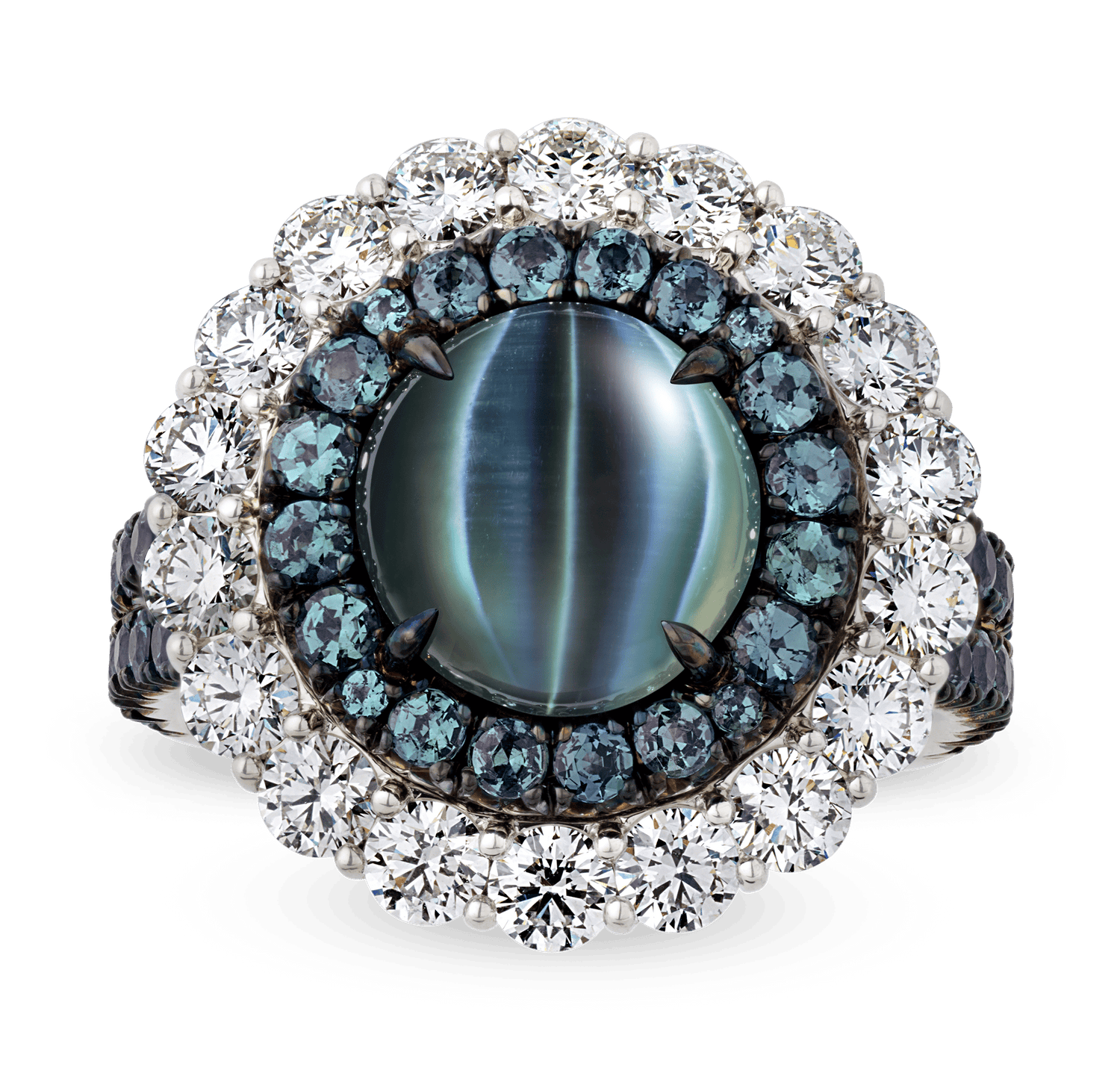 Cat's Eye Alexandrite Ring, 4.16 Carats