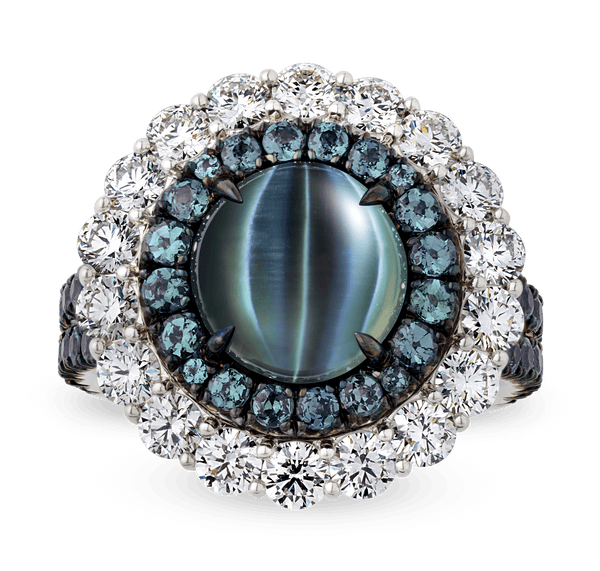 Cat's Eye Alexandrite Ring, 4.16 Carats