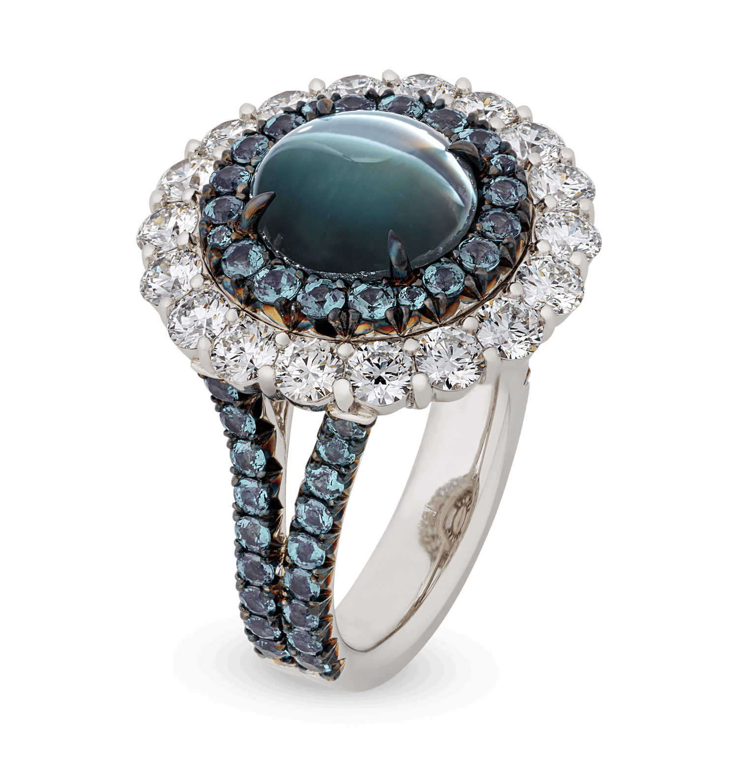 Cat's Eye Alexandrite Ring, 4.16 Carats