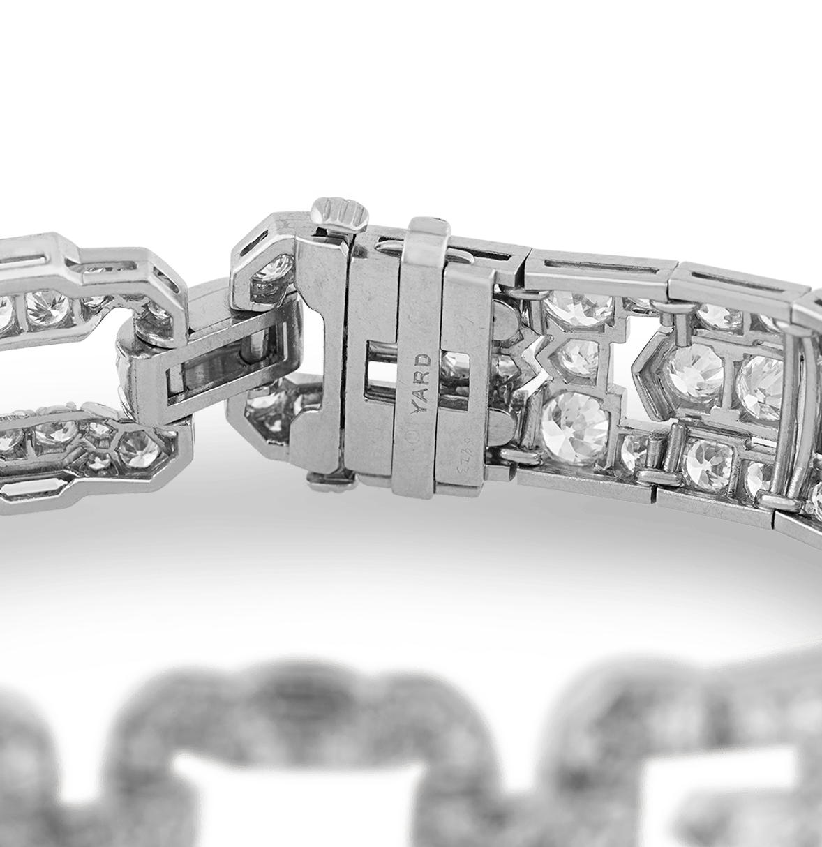 Raymond Yard Art Deco Diamond Bracelet, 6.00 Carats