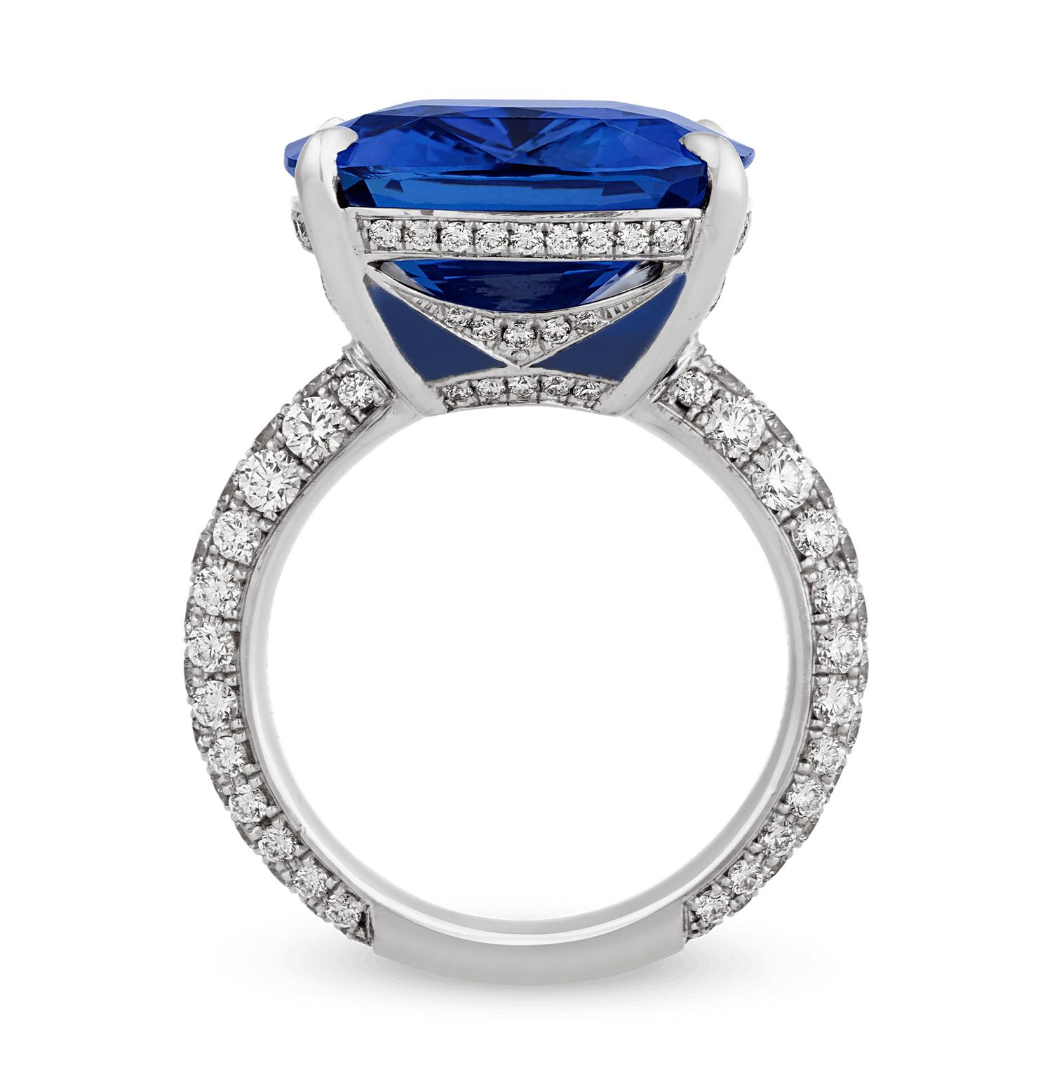 Ceylon Sapphire Ring, 18.23 Carats