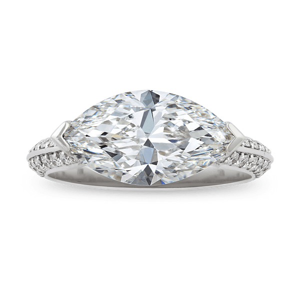 Marquise Cut Diamond Ring, 3.01 Carats