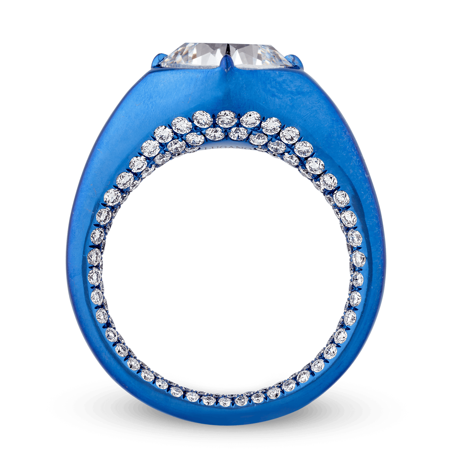 Cushion Cut Diamond Ring, 3.51 Carats