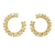 Yellow Diamond Hoops, 12.54 Carats