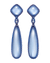 Moonstone and Lapis Lazuli Reversible Earrings