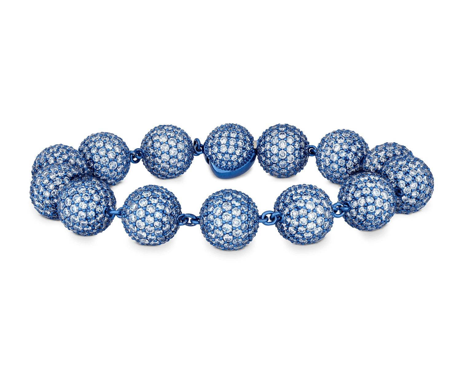 Diamond Ball Bracelet, 28.16 Carats