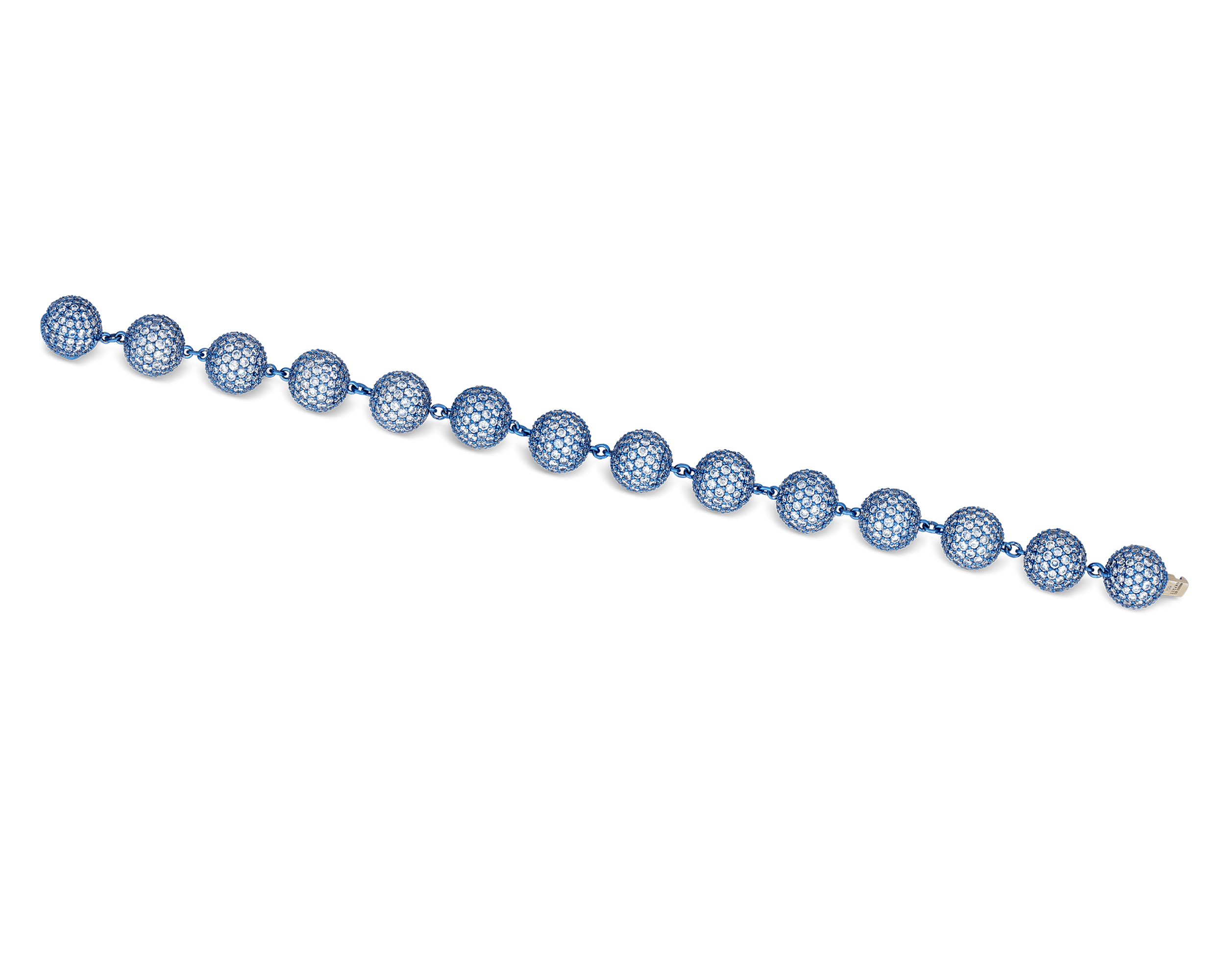 Diamond Ball Bracelet, 28.16 Carats