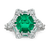 Hexagon Emerald Ring, 3.03 Carats