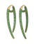 Emerald Drop Earrings, 7.18 Carats
